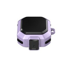 온업 갤럭시 버즈 라이브 블럭 케이스, GB01, 퍼플, 1개