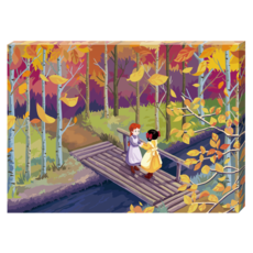 TOY&PUZZLE KMLI紅色頭髮和秋DIY繪畫套件46 x 33.5厘米, 混合顏色