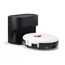 LISTAR 로봇청소기 RX10 + 클린스테이션 세트, RX10(청소기), 블랙 + 화이트