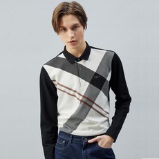 DAKS 男士高級經典格紋 Polo T 恤