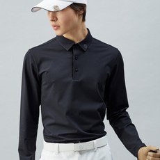 DAKS 男士 SIMPLE SIGNATURE 長袖領 T 恤