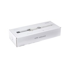 KISS NEW YORK Instawave 自動彩色熨斗 26 毫米 + 體積刷 + 小袋套組, 白色的, PACI01SS