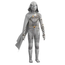 萬聖節月亮騎士連身服+披風+面具+手套