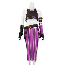 萬聖節服裝英雄聯盟角色金克斯+襪子 1組