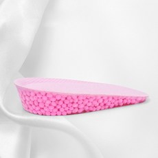 메이크마인 여성용 팝콘 실리콘 반패드 키높이 신발 깔창