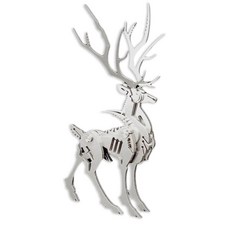 soonZAM 鋼現實銀3D DIY塑料模型9 Angelic Rudolph, 1個