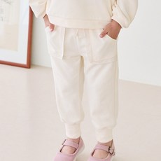 Bebezoo 女童鬆緊帶休閒長褲