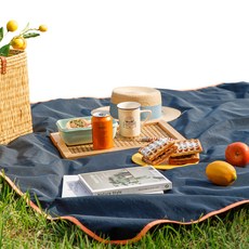 하임앤하임 鑰匙圈野餐墊, 深海軍藍