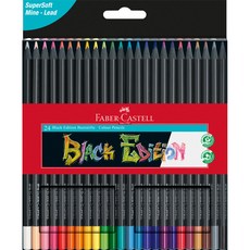 FABER-CASTELL 輝柏 紙盒裝彩色鉛筆, 1組, 24色
