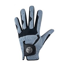 디트리 남성용 골프장갑 극세사 논슬립 왼손착용, 그레이, 1개