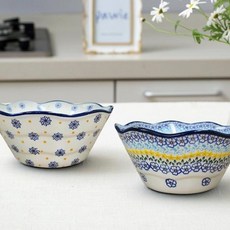 파뷔에 슐레지엔 와일드밀 면기 2종 세트, 혼합색상, 1세트