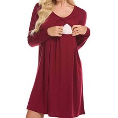 舒適居家哺乳連身裙