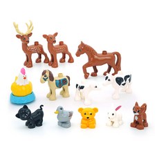 pi 樂高得寶人偶套裝動物套裝 2, 混合顏色