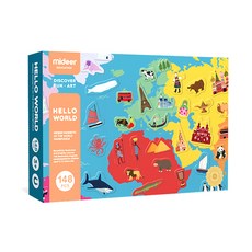 mideer 世界旅行KMD1018, 148件, 1個