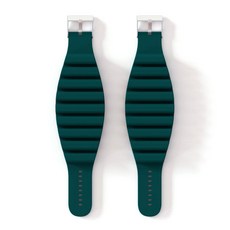 Richidok手腕腳腕尺寸調節重量帶 2入, 深綠色, 1公斤