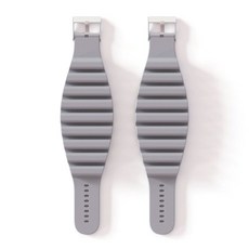 Richidok手腕腳腕尺寸調節重量帶 2入, 灰色, 1公斤