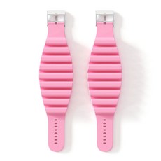 Richidok手腕腳腕尺寸調節重量帶 2入, 粉色的, 1公斤