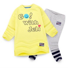 젤리스푼 여아용 고고젤리 데일리 상하 바지세트