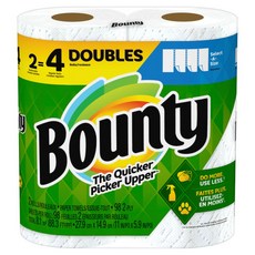 Bounty 廚房紙廚房巾雙倍尺寸, 90張, 2個