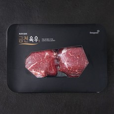 동원 금천 국내산 소고기 안심 스테이크용 (냉장), 300g, 1개