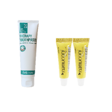 namuconi 3S Therapy牙齦牙膏 120g+扁柏木香牙膏 20g 2條, 1套, 120ml