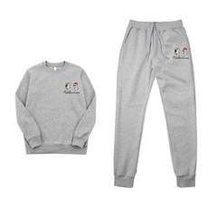 Matilda&Leon圖案長袖長褲運動服套裝