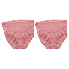 테라스룸 빅사이즈 하이웨스트 소프트 임산부팬티 2 레이스 2p