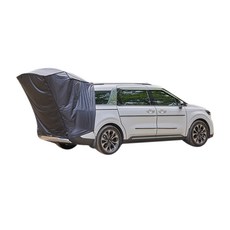 메이튼 레드와일드 더뉴 싼타페 전용 칼핏 꼬리 텐트, BLACK, 2~4인용