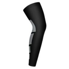 cssoul 運動大腿膝蓋小腿防受傷束帶, 1個, 黑色