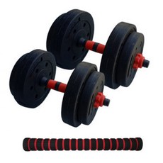 대한스포츠 바벨 + 아령봉 + 연결부, 15kg, 1세트