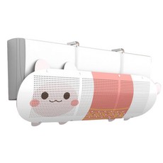 Atelime 冷氣擋風板 導風翼 防護罩 擋風罩 遮罩, 1個, 羊駝