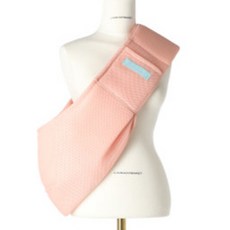 어니스트 반려동물 에어매쉬 슬링백, 핑크, 1개