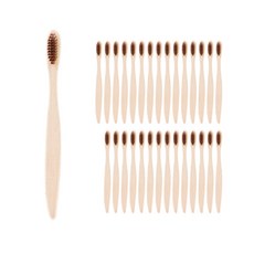 온업 미세모 대나무 칫솔 타입1 브라운 T03, 1개입, 30개