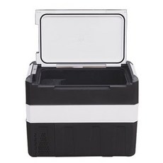 메타쿨 차량용 휴대용 캠핑 냉장고 45L, JCH-RF-45, 블랙 + 화이트