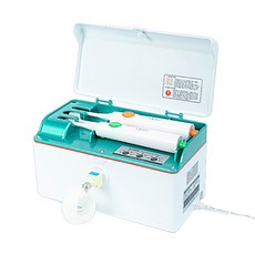 Eskel 紫外線過濾器+手持噴嘴 2入+線圈器+直水軟管+直水管連接扣, GE-7000（綠色）