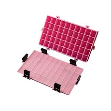 便攜式顏料盒 粉紅色, 1個, 50格