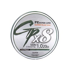 GODPOS SUPERLINE PE 8股編織線 釣魚線, 國防綠