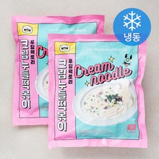 푸딩팩토리 크림 누들 떡볶이 (냉동), 2개, 500g
