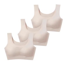 女款無鋼圈運動內衣 3入
