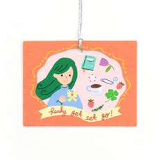 Ready Get Set Go 吊牌, 100個, 混合顏色