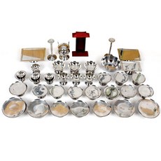 Namwongongbang 韓國製 Simple B 不鏽鋼祭器組, 1套, 39件