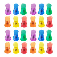 아르베잇 색상 자석클립 6종 x 4p 세트, 혼합색상