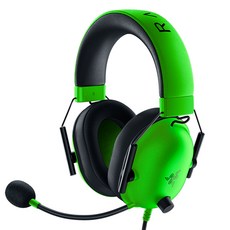 레이저 BlackShark V2 X 유선헤드셋, Razer Green, RZ04-0324
