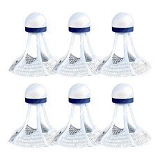 Durable防風羽毛球羽毛球 3入, 白色, 2組