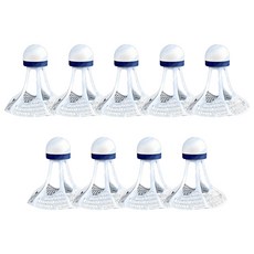 耐用防風羽球 3入, 白色, 3個