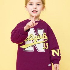 JELISPOON 女童款運動長版長袖T恤