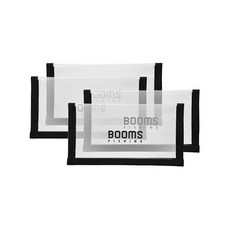 BOOMS FISHING 魚餌袋子, 4個, 透明