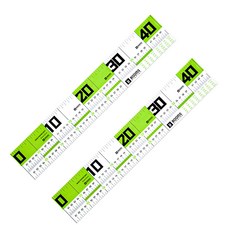 BOOMS FISHING RL2 測量尺, 白色, 2個