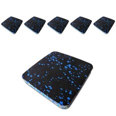 Richidok減震緩衝墊片 15mm, 藍色, 6個