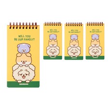 STUDIO EIGHT Sigoragi方便手冊, 隨機發貨, 4個